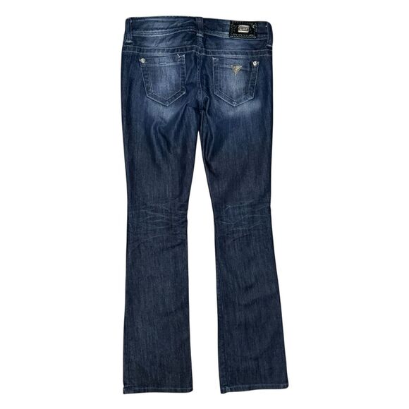 Vintage GUESS Premium Women’s 26 Daredevil Bootcut Jeans Low Rise Denim Y2K - Picture 5 of 6